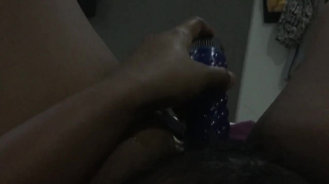 Purple dildo