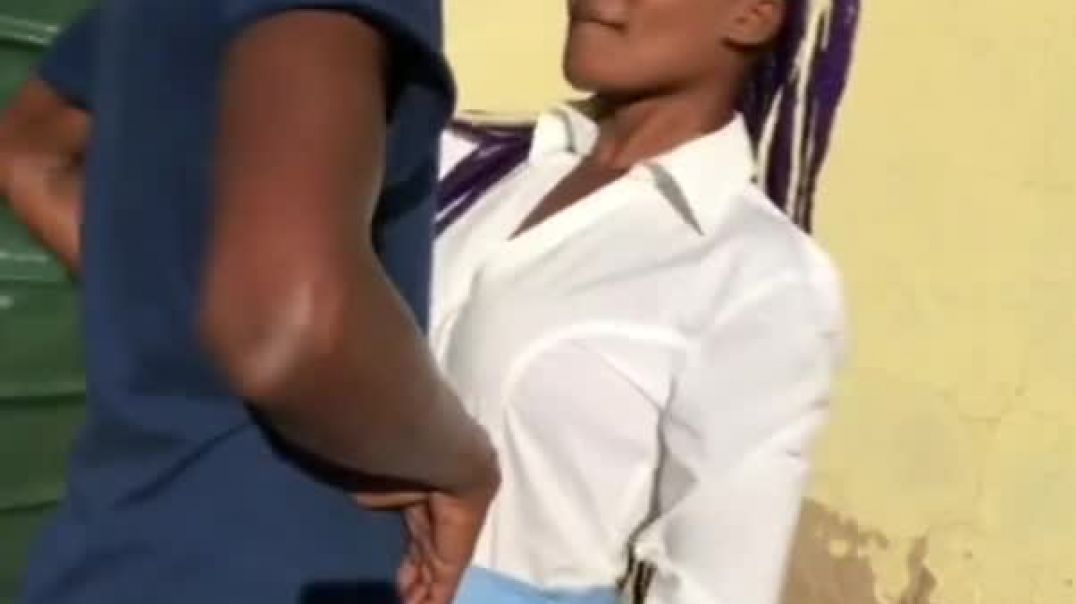 ⁣Welcoming her back from school